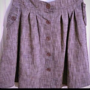 Pretty Girl vintage button up skirt size L